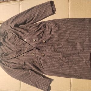 Whirlaway Frocks Brown Pea Coat Classic Design